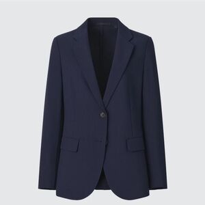 Classic Navy Blazer Women Uniqlo